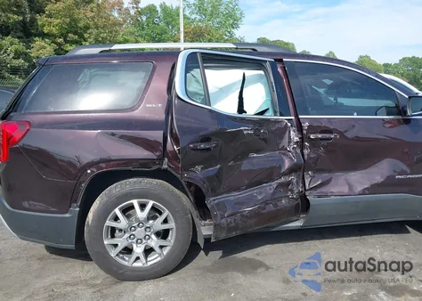 2021 GMC Acadia Fwd Slt из США, поврежденный, VIN 1GKKNML4XMZ103626